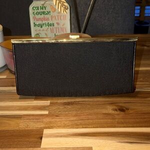 Dior Black and Gold Clutch